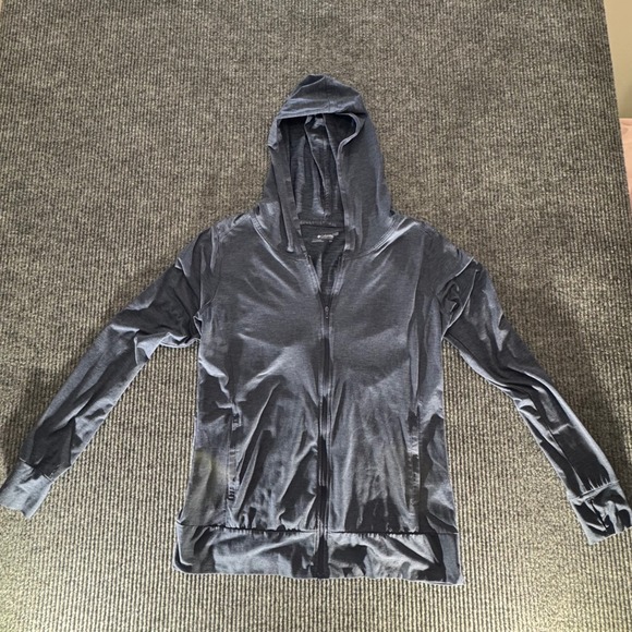 Columbia Tops - Columbia Women S Full Zip Hoodie Thumb Holes Athletic Lightweight Jacket Running